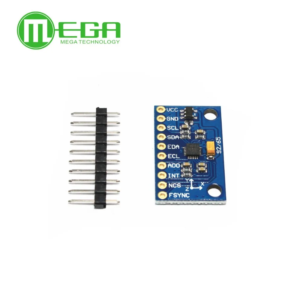 1 комплект SPI IIC/I2C GY 9250 MPU 9 осей отношение + гироскоп акселератор магнитометр