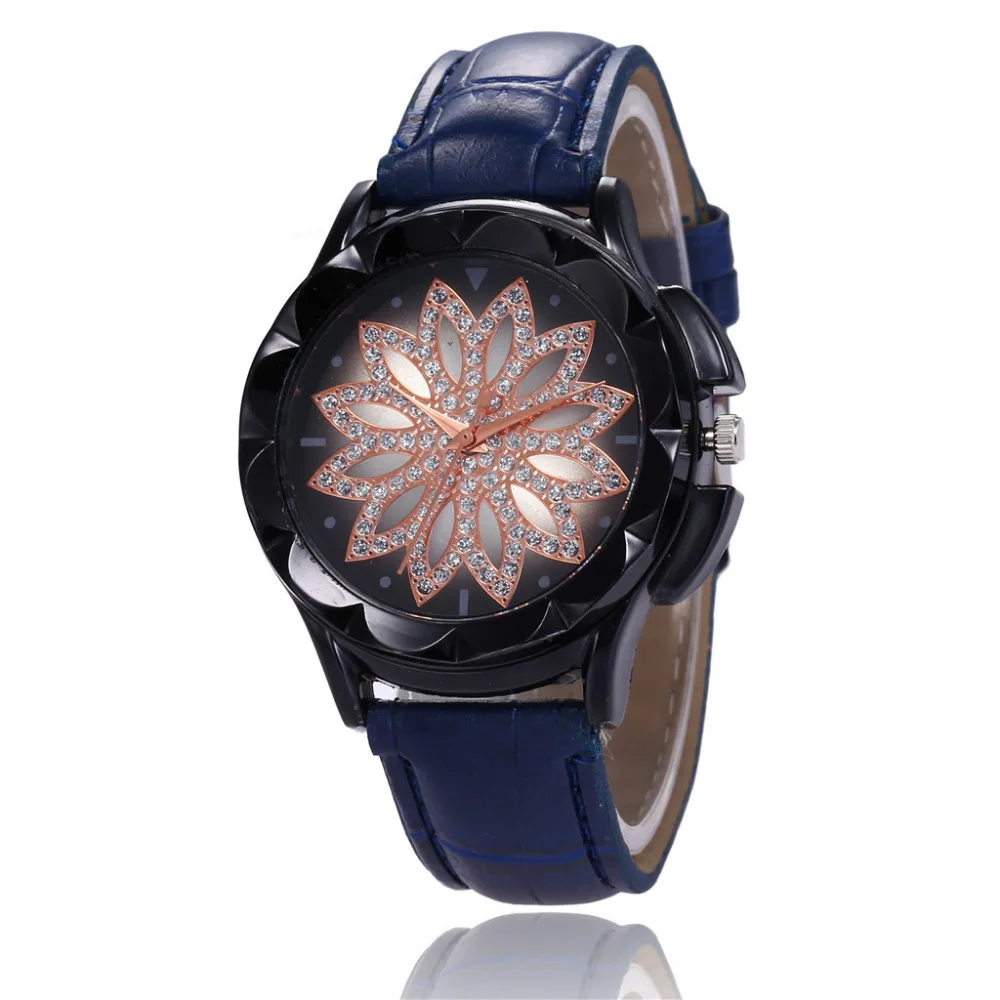 Бренд vansvar женские повседневное кварцевые Кожаный ремешок Клевер на удачу горный