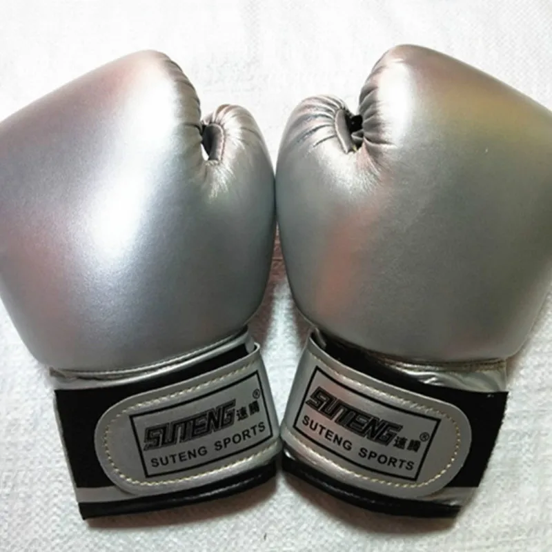 1 пара детских прочных боксерских перчаток из искусственной кожи для борьбы с ММА