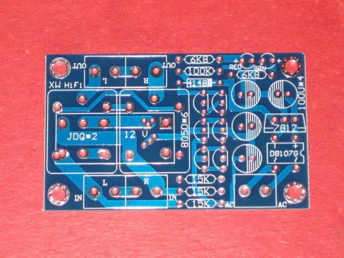 Громкий Динамик Звуковой сигнал защитный контур платы PCB пустая плата AC9 15V DC12