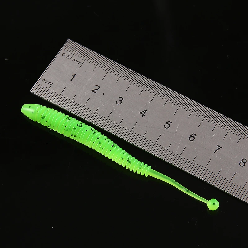 20pcs 1.1g 8cm fish smell Soft Worm Shrimp Fish Ocean Rock lure bass Jerkbait shrimp smell Wobblers Carp Pesca Peche soft lure