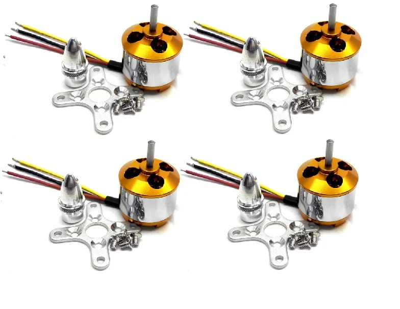 4x A2212 1000Kv бесщеточный Outrunner двигатель для самолета F450 F550 X525 Квадрокоптер|motor