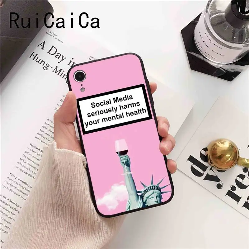 Чехол для телефона Ruicaica Social Media который сильно вредит вашему душевному здоровье
