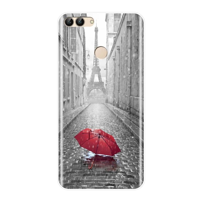Eiffel Tower Soft Back Cover For Huawei P7 P8 P9 Lite Mini 2017 Phone Case Silicone P20 Pro P10 Plus P Smart | Мобильные телефоны и