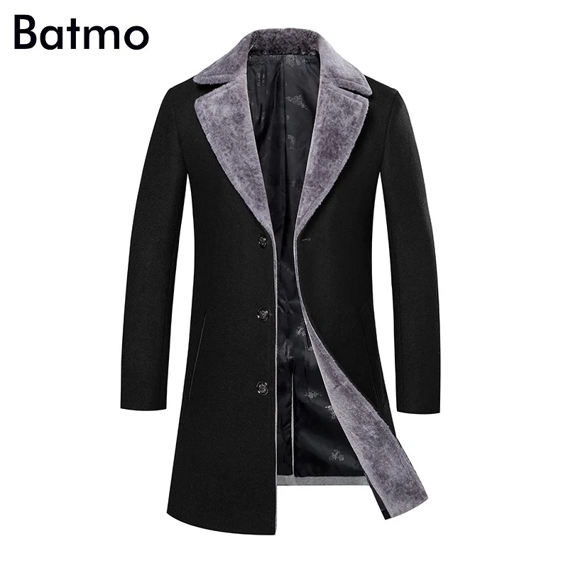 Batmo 2018 Новое поступление Зимний высококачественный плотный теплый шерстяной