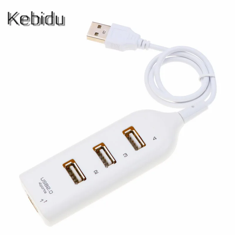 Адаптер концентратор KEBIDU мини USB 2 0 высокоскоростной 4 портовый разветвитель