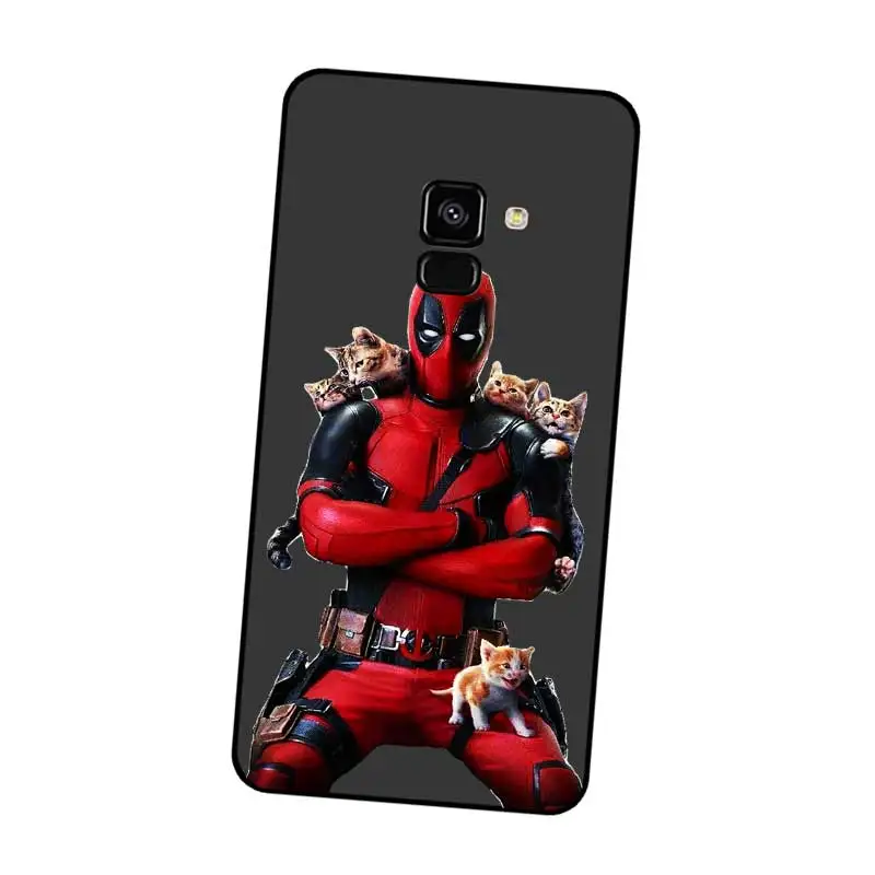 P035 фильма Дэдпул Рубашки Красочные черный силиконовый чехол для Samsung Galaxy J2 J3 J4 J5 J6