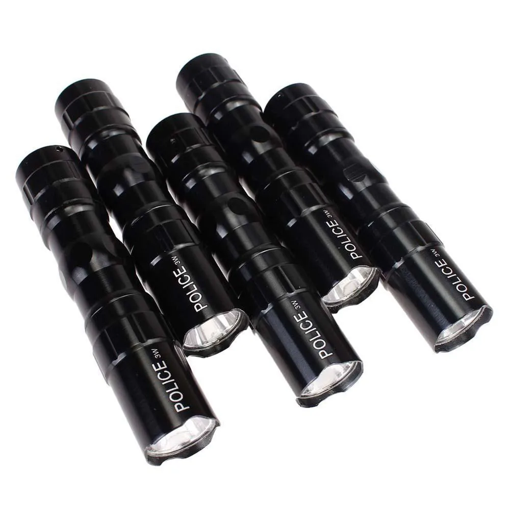 New 2018 High Quality 5X Portable Ultra Bright 3W Police Waterproof LED Mini Flashlight Torch Drop Shipping | Лампы и освещение