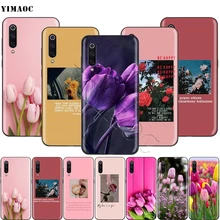 Тюльпаны цветок эстетика чехол для Xiaomi Redmi Note 4 4x 4A 5 5A 6 7A 8 8T Pro Prime