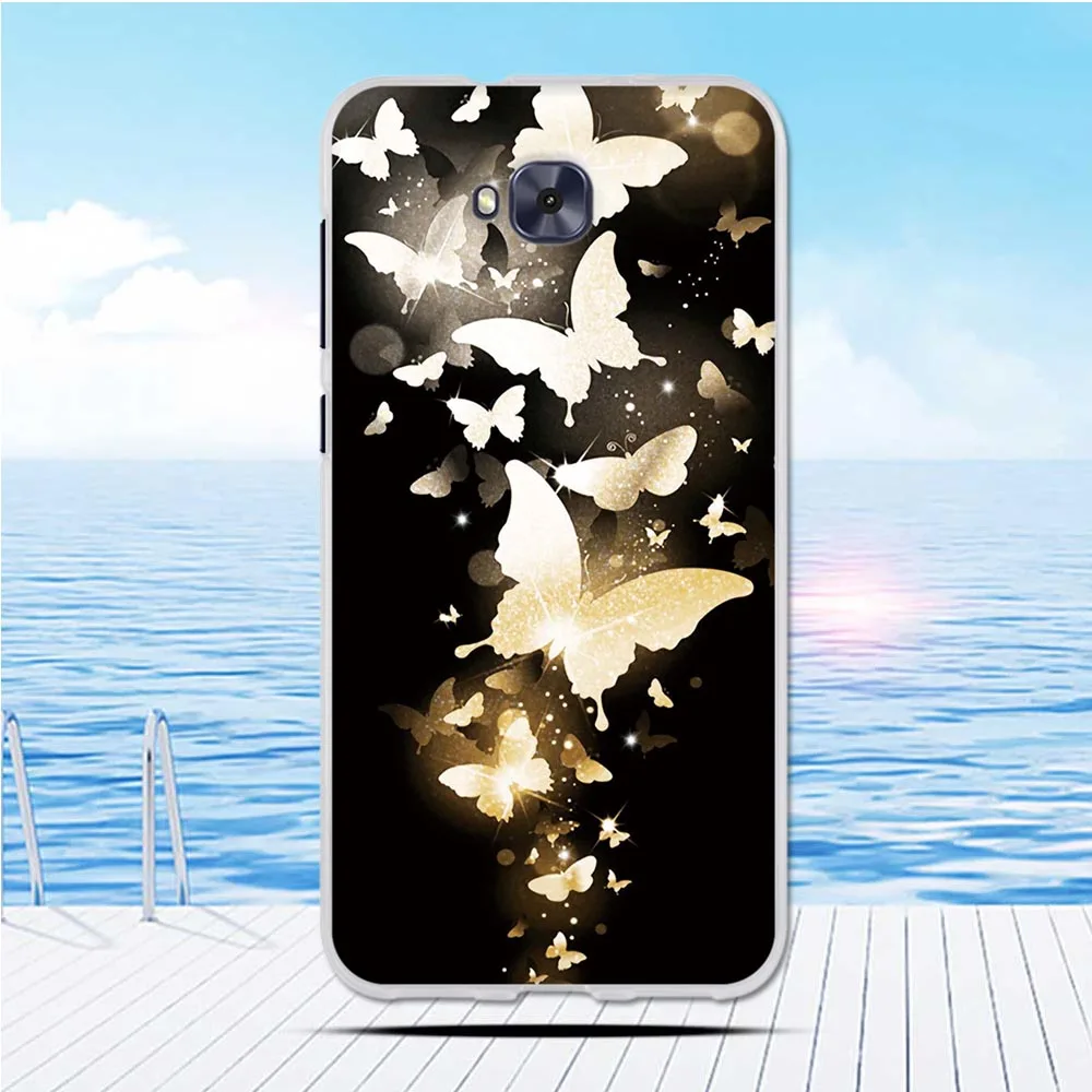 Чехол для Asus Zenfone 4 Selfie ZD553KL силиконовый мягкий чехол защитный Zenfone4 ZB553KL телефона |
