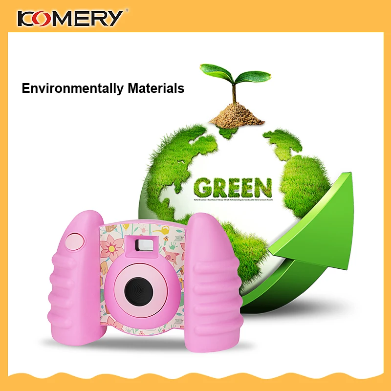 KOMERY оригинальная Цифровая видеокамера для детей удобная на ощупь с защитой от