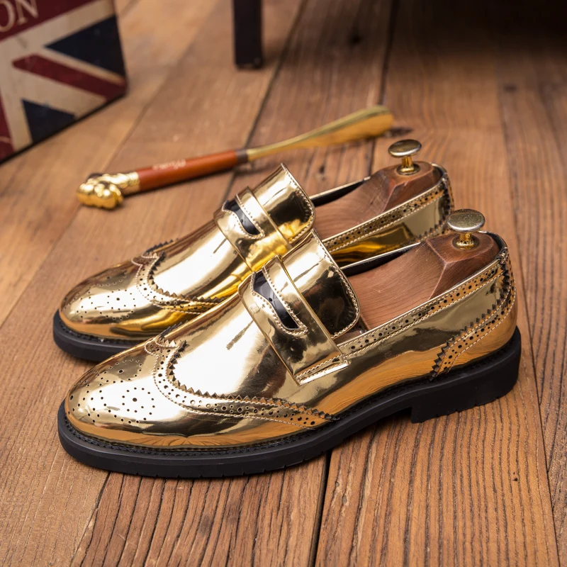 Модельные мужские туфли коллекция 2019 года модная повседневная обувь лоферы