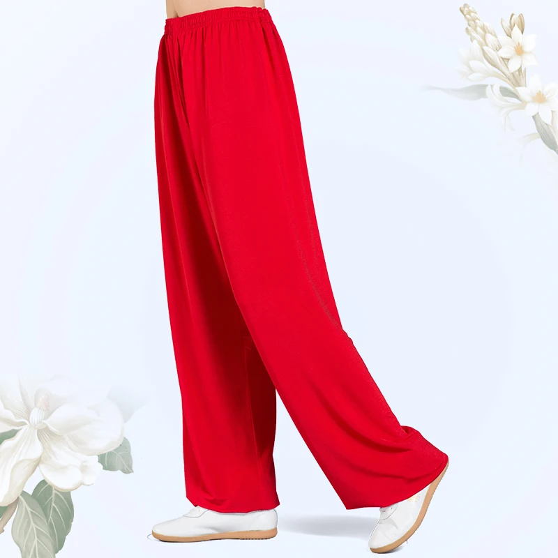 Брюки для йоги Icesilk Tai Chi брюки Wu Shu кунг фу штаны боевого искусства|martial arts pants|kung fu