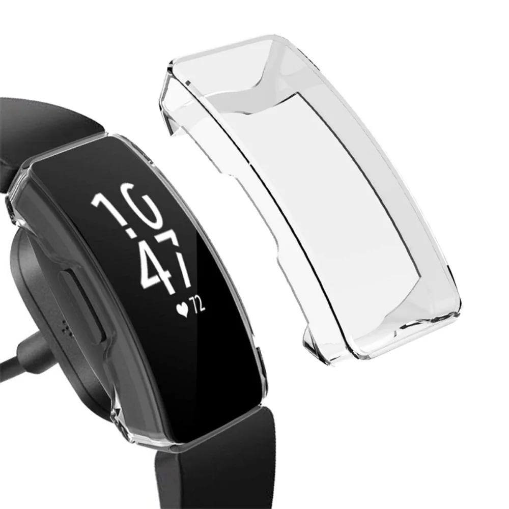 Чехол FIFATA из ТПУ Для Fitbit Inspire HR, защита экрана, противоударный чехол для Fitbit Inspire, аксессуары для браслетов