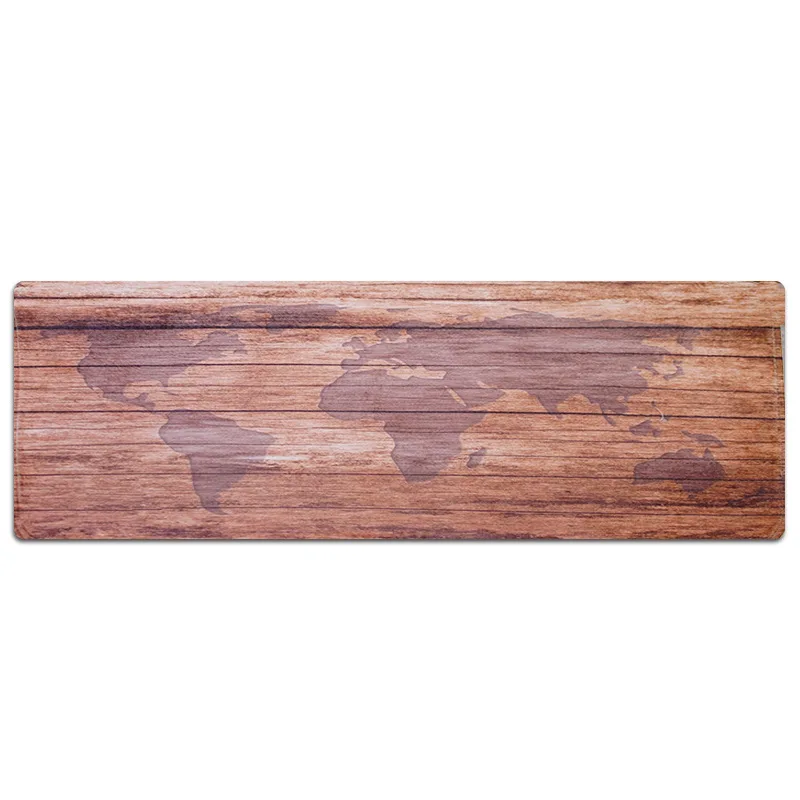 Коврики из микрофибры с узором в виде деревянных листьев для прихожей