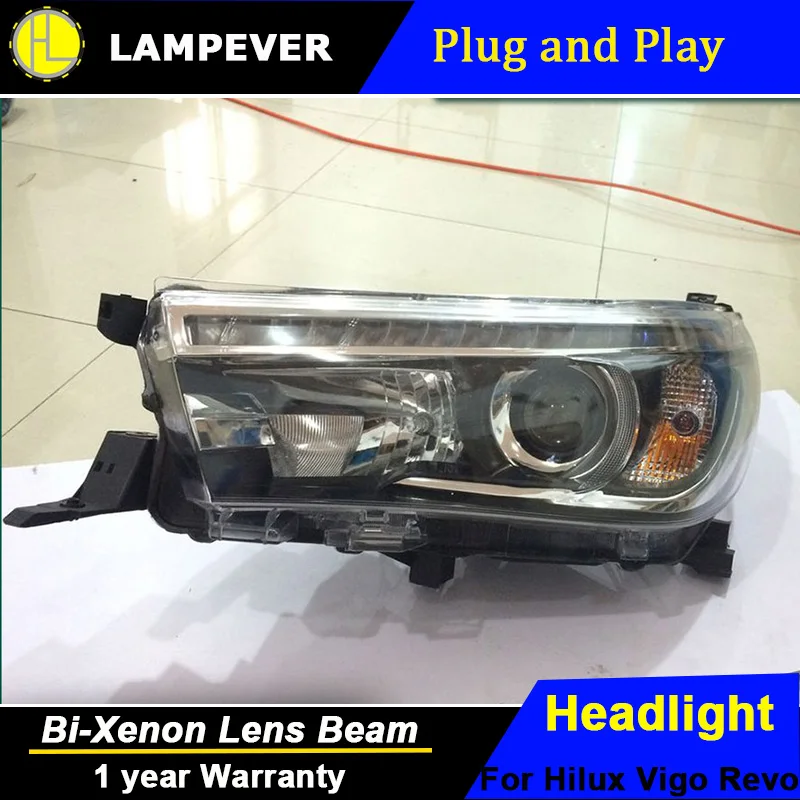 Автомобильные фары Lampever для Toyota Hilux светодиодсветодиодный 2015 новинка Revo Vigo ДХО