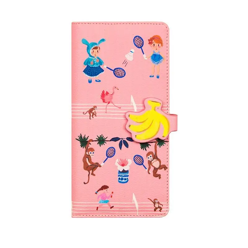 Bentoy мультяшный принт корейский чехол для паспорта Карманный держатель карт