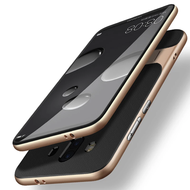 YonLinTan coque, чехол, чехол для huawei Honor 9 p9 p 9 P10 P 10 Plus, силиконовый силиконовый чехол на заднюю панель телефона с держателем