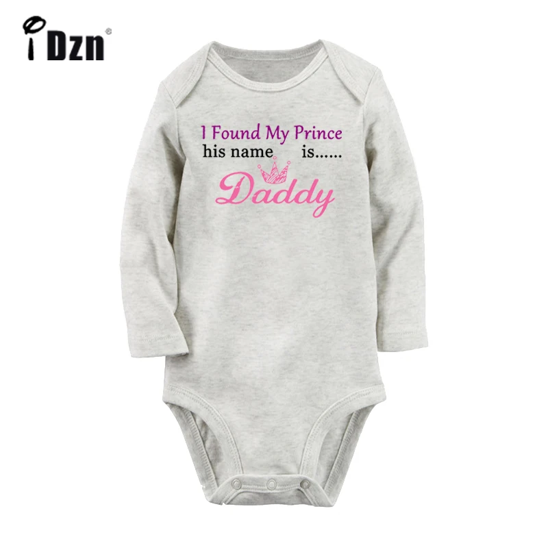 Я нашел моего принца его зовут Daddy новорожденный для маленьких мальчиков