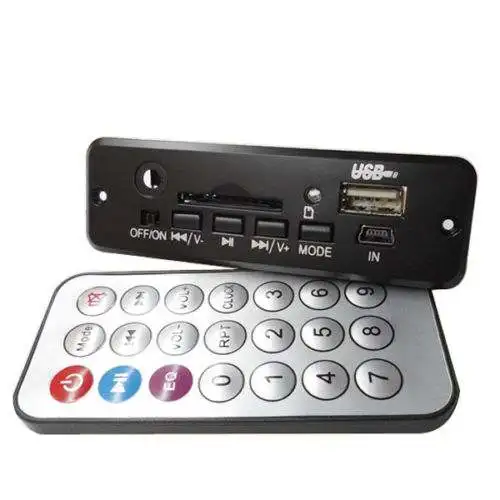 DC 5 V mp3 декодер доска с усилителем usb/sd карты/U диск + ИК пульт дистанционного