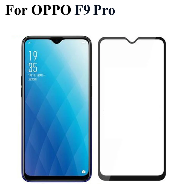 5 шт. для OPPO F9 pro F9pro стекло закаленное Полное покрытие пленка защитная F 9 |