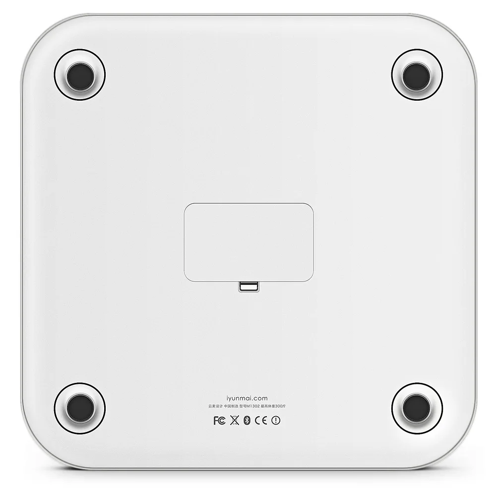 100% Оригинальные смарт весы YUNMAI M1302 премиум для здоровья поддержка Bluetooth APP