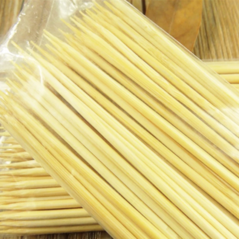 500 шт. бамбуковые палочки для барбекю 25 х2 мм|disposable skewers|bamboo stickbbq bamboo |