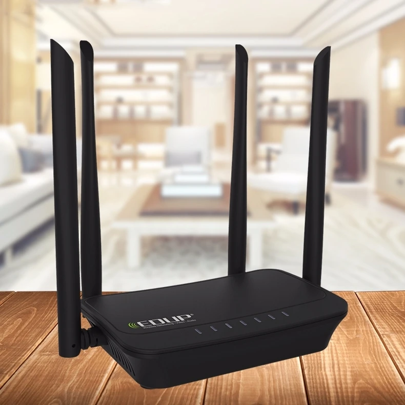 EDUP EP-RT2638 300 Мбит/с беспроводной Смарт Wi-Fi маршрутизатор Wi-Fi ретранслятор с 4 WiFi антеннами