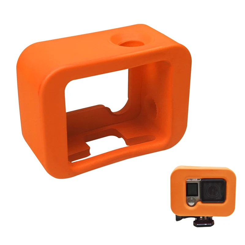 Floaty защита поплавок Чехол Коробка крышка Анти раковина Задняя панель для GoPro 3+ 4 водонепроницаемый чехол Аксессуары для дайвинга