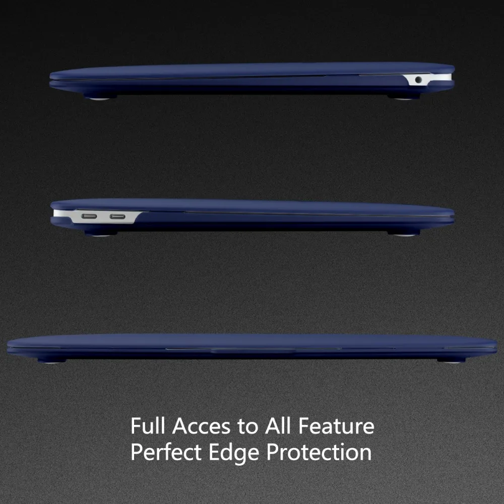 Матовый Кристальный пластиковый жесткий чехол для MacBook Pro Pro retina 13 15 дюймов A1706/A1707 Touch Bar New Air 13A1932