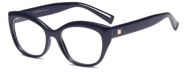 C6 blue clear Сексуальные оптические очки, Женские винтажные солнцезащитные очки, фирменный дизайн, женские очки, оправа, очки, прозрачные, кошачьи глаза, стиль, красные оттенки - Цвет оправы: C6 blue clear