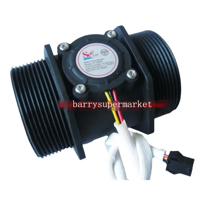 

YF-DN50 G2" Inch Water Flow Meter Sensor Flowmeter Caudalimetr Counter Indicator Water Flow System Gauge Device 10-200L/min