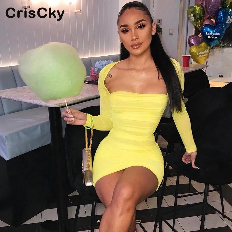 CRISCKY Новое Женское Платье женское сексуальное мини платье с квадратным