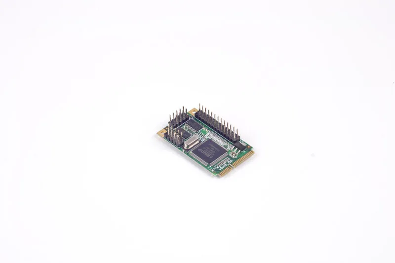 Серийный порт Mini PCIe на 2 порта RS232 + IEEE 1284 карта параллельного MCS9901 чипсет|mini pcie|mini