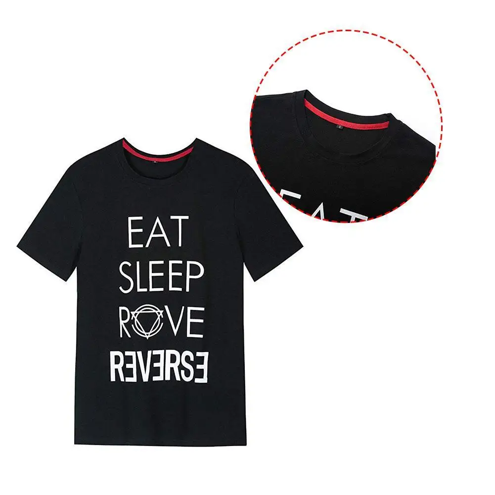 Мужская футболка с коротким рукавом Sleep Rove рисунком из 100% хлопка | одежда