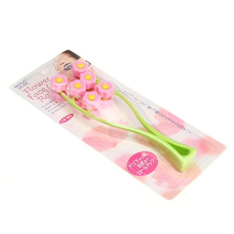 

Portable Face Lift Massage Roller Flower Shape Elastic Anti Wrinkle Face-Lift Slimming Face Face Shaper Relaxation Beauty Tools