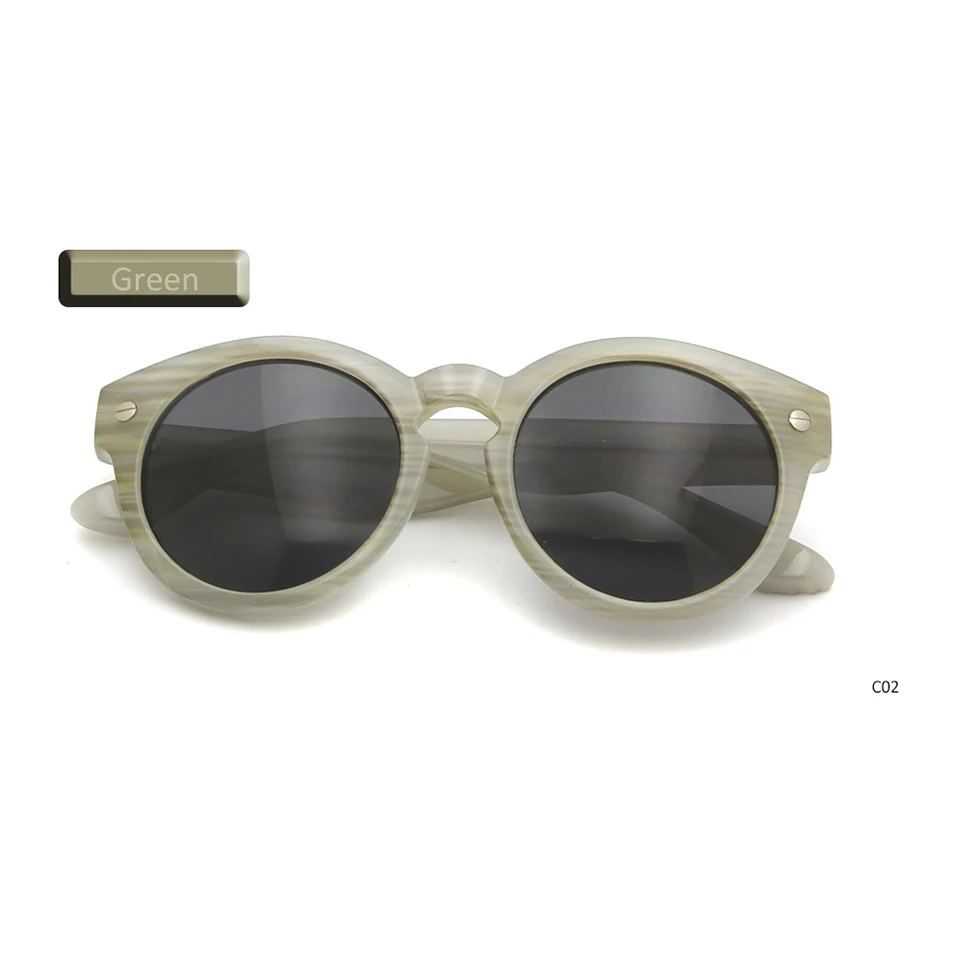 CP женские искусственные деревянные очки с рисунком ретро солнцезащитные