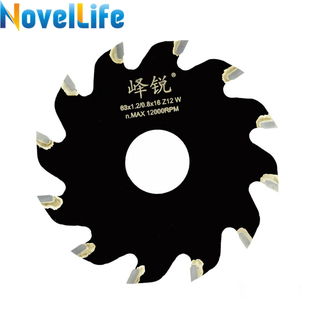 NovelLife 63 мм 80 мм HSS циркулярная пила для DIY деревообрабатывающая Настольная пила деревянная пластиковая алюминиевая пластина для резки