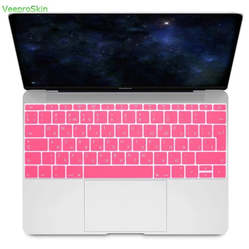 Русская британская Силиконовая клавиатура для Macbook Pro 13 &quotA1708 (2016 выпуск без