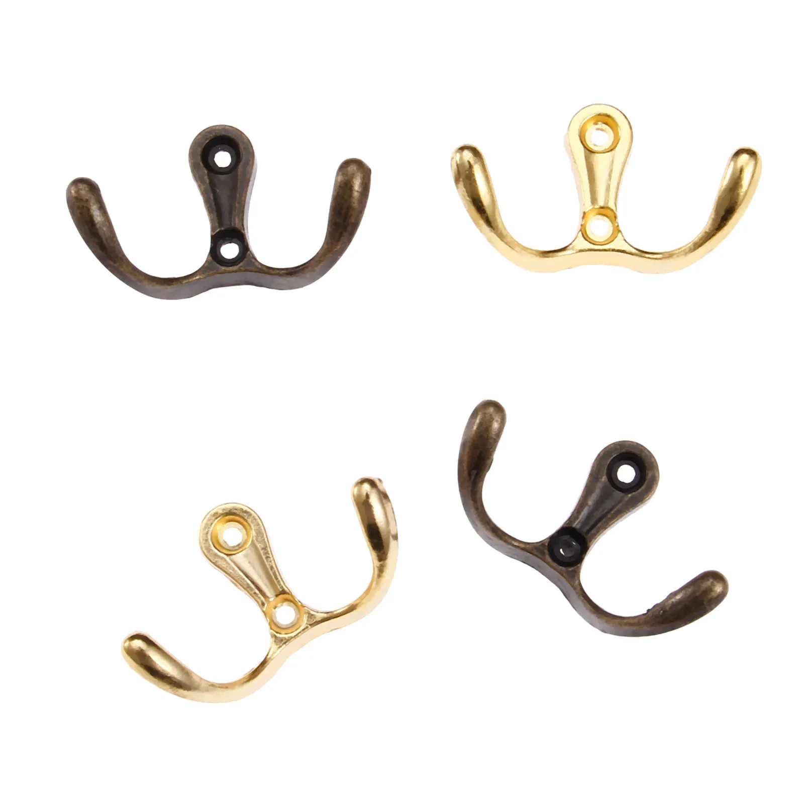 DRELD 2 шт. антикварных бронзовых морских звезд/золотистые крючки для ванной