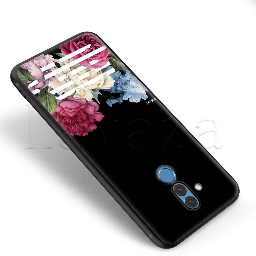Чехол BIGBANG с цветами для Huawei Mate 10 P8 P9 P10 P20 P30 P40 Y7 Y9 Lite Pro Max P Smart Mini 2017 2019 2018|Бамперы| |