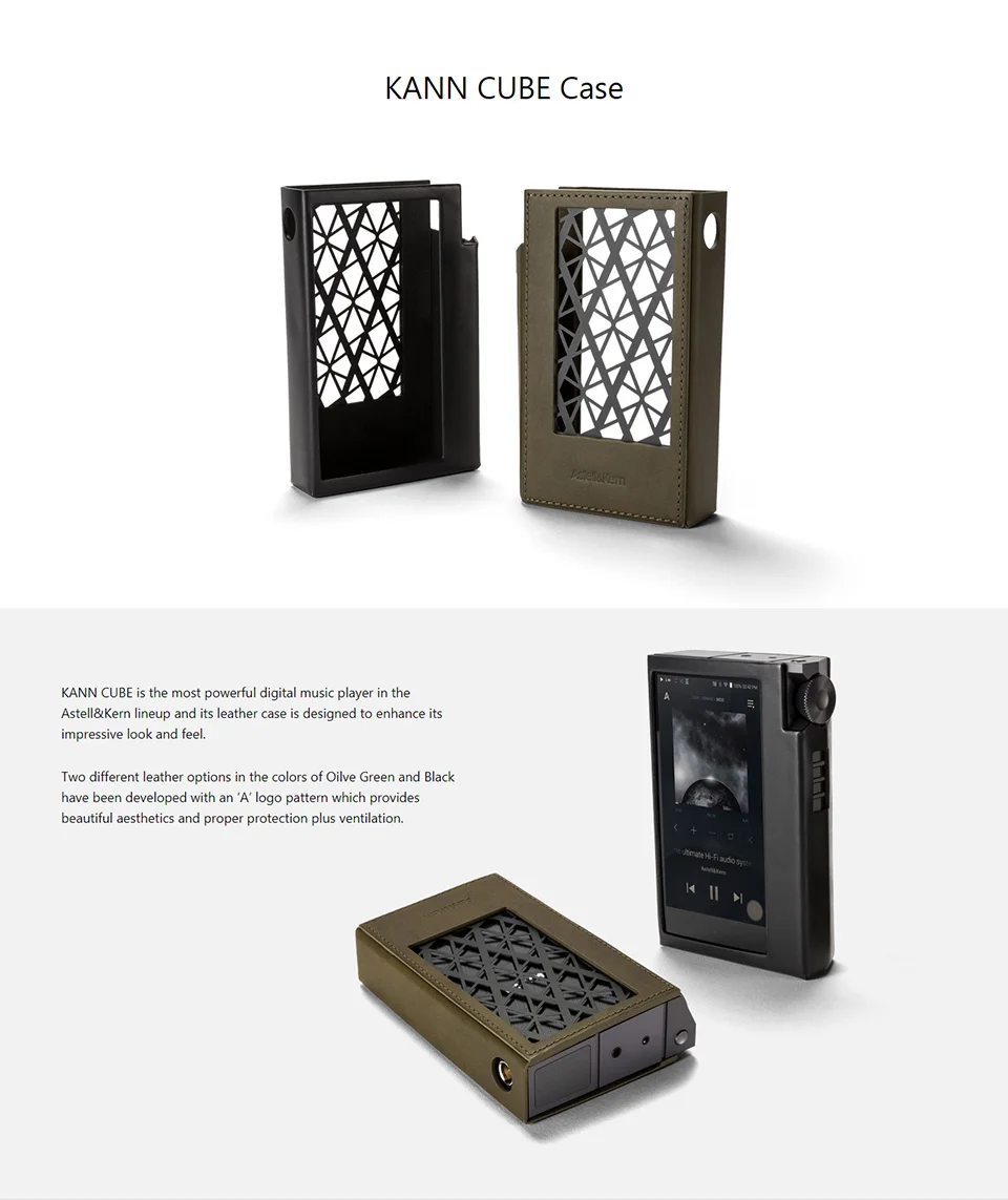 Кожаный чехол-накладка IRIVER Astell& Kern для AK Jr AK100II AK120II AK240 AK70 MKII SR15 SE100 SP1000 KANN cube
