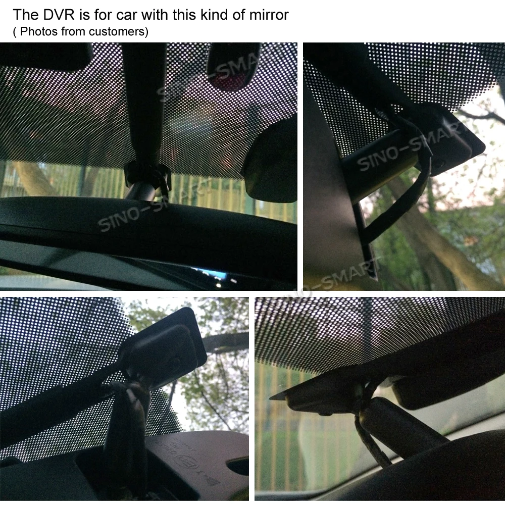 $333.96 SINOSMART Novatek 96672 Universal Wifi DVR for Volkswagen/Honda/Mazda/Mitsubishi/Opel/Hyundai/Kia App Control SONY IMX323