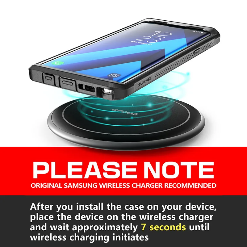 Для samsung Galaxy Note 9 чехол SUP чехол UB Pro полный корпус прочная кобура защитный чехол со встроенной защитой экрана и подставкой