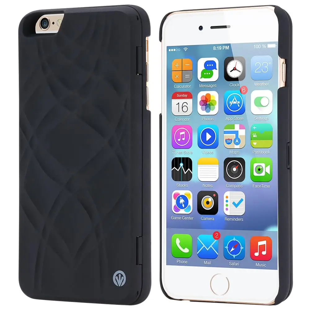 Black Floveme воды Узорчатое флип чехол для iPhone 6 6S 7 8 Plus девчушки слот для карты бумажник составляют зеркало обратно чехол для iPhone X 6S 6 7 8 чехол на айфон 6s 6 Plus чехол на айфон 7 8 Plus чехол на айфон X 10 - Цвет: Black