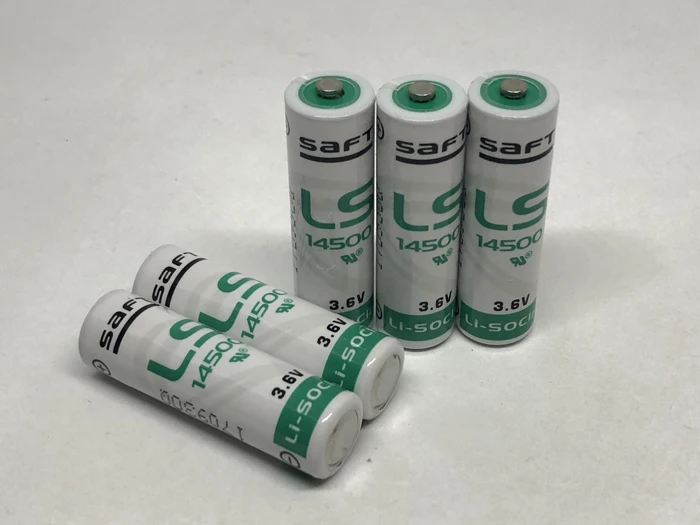 8 шт./лот новый оригинальный SAFT LS14500 14500 AA 3 6 В 2700 мАч литиевая батарея ПЛК