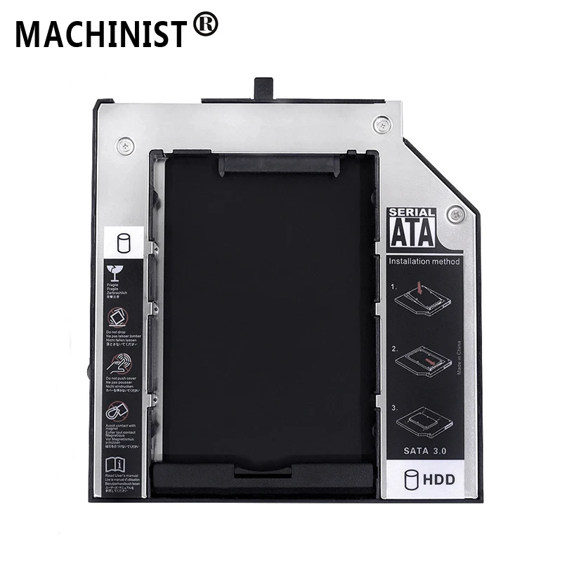 SATA 3 0 2nd HDD Caddy 9 5 мм 2 &quot2 ТБ SSD корпус жесткий диск Корпус для ноутбука ThinkPad IBM DVD ROM