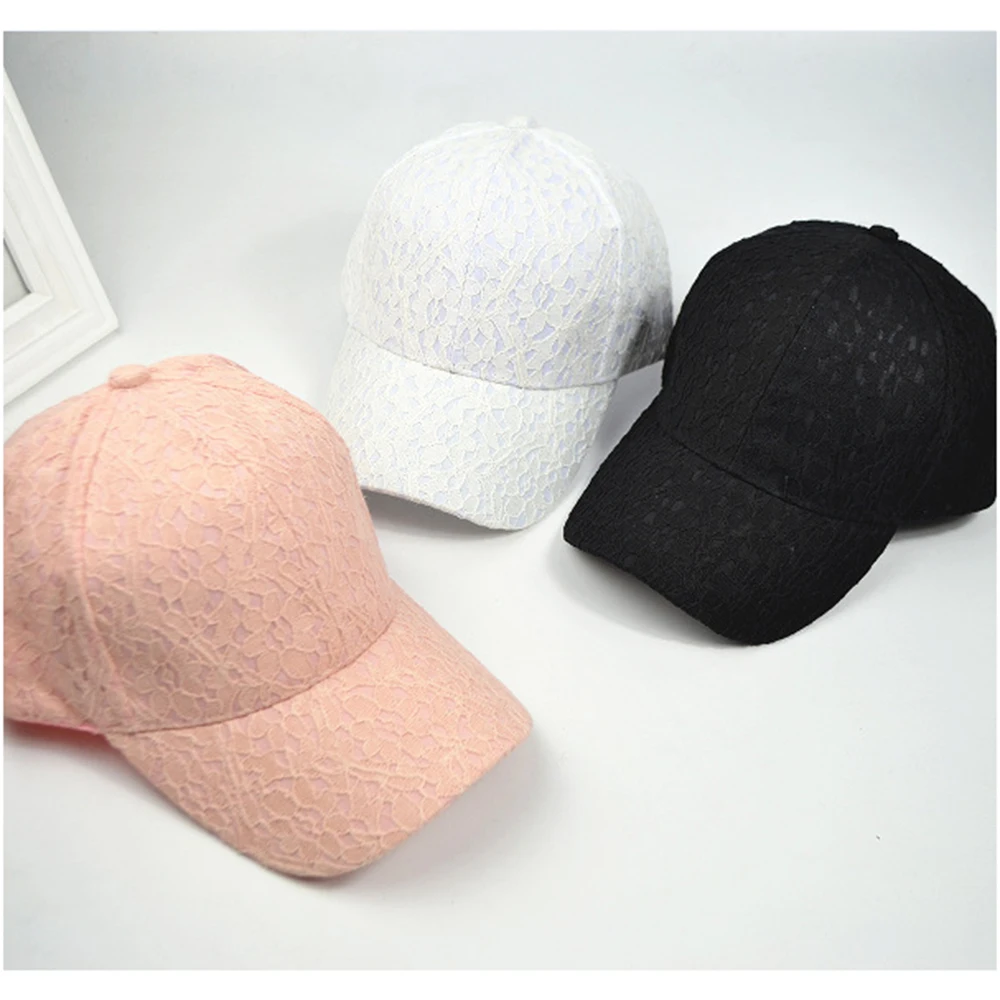 2019 Регулируемая летняя кепка со шнуровкой хлопковая бейсболка для женщин