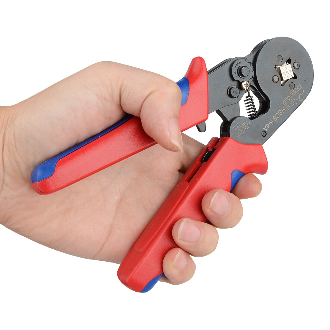 

Crimper Plier Set 0.25-10mm2 Self-adjustable Ratchat Wire Crimping Tool With 1200 Wire Terminal Crimp Connector Insulated Tool