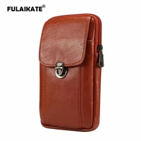 fulaikate 6 0 fine litchi waist bag for samsung galaxy note 8 s7 s9 edge mens outdoor universal pouch for huawei p20 pro case